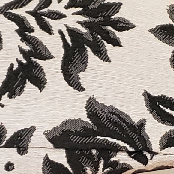 Black &White Upholstery Accent Throw Pillow Cover Elegant Print 26"×16". - Picture 5 of 7